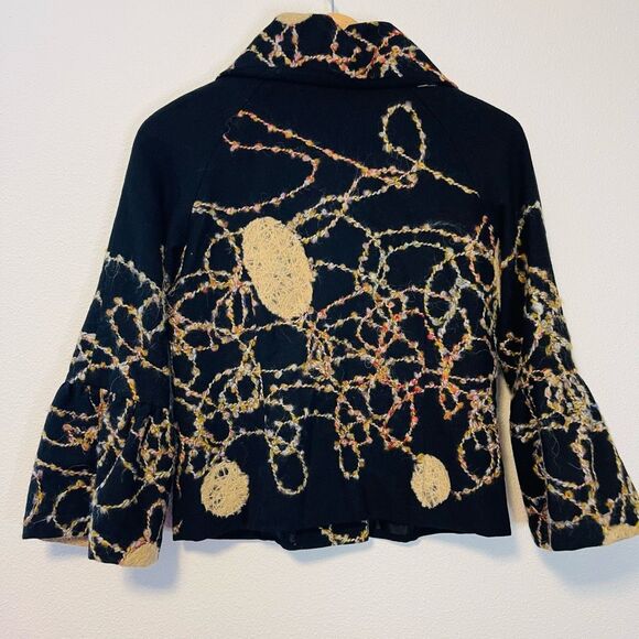 Samuel Dong Cropped Jacket Size Small - Picture 4 of 7